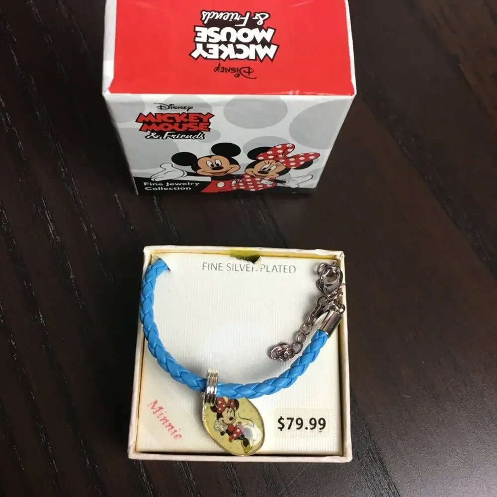 Minnie Mouse Bracelet Girls NWT